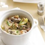 Chicken and leek casserole