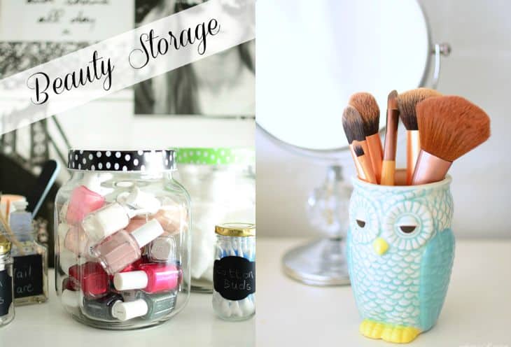 DIY: Mason Jar Makeup Brush Holders - Inspired By This