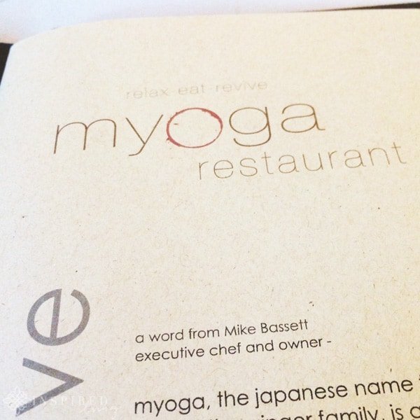 Myoga 7 Course Tasting Menu