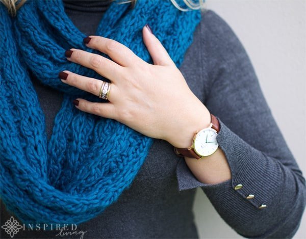 Daniel wellington blue on sale hands