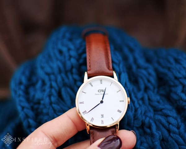 Daniel wellington shop watch blue hands