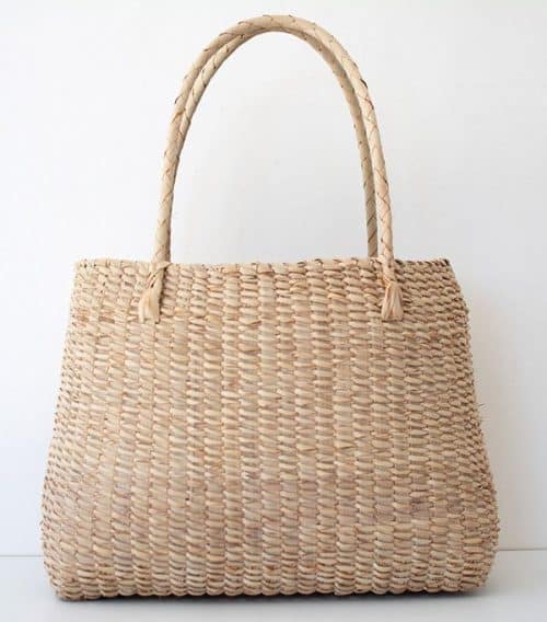 Handwoven Bamboo Picnic Basket – Natural - Inspired Living SA